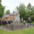 Cérémonie au monument aux morts