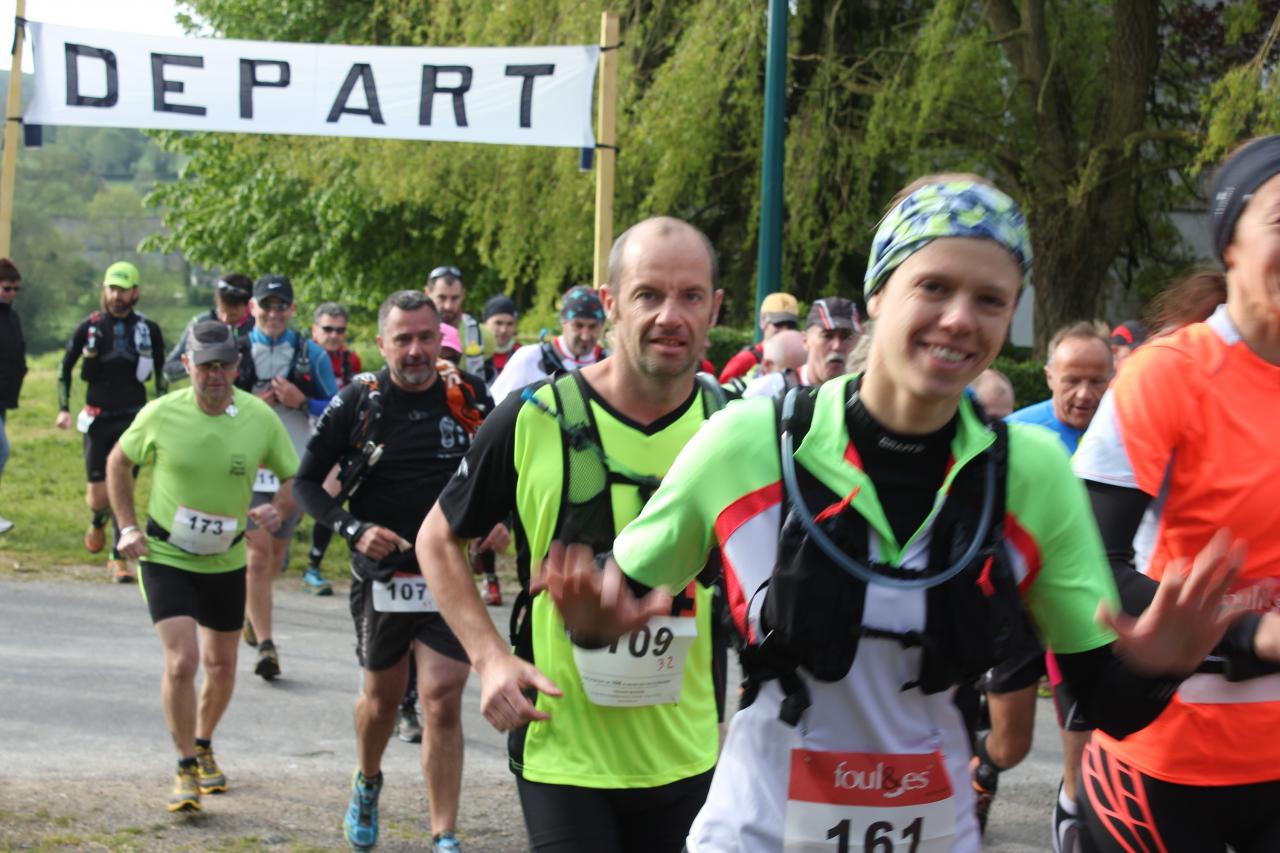 Trail 2016 - Elancement des coureurs