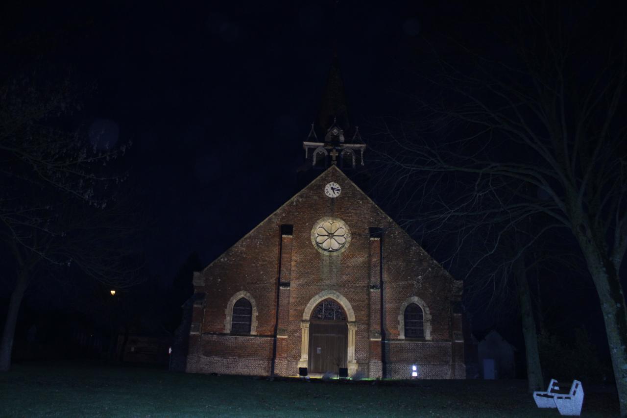 Essai illumination église