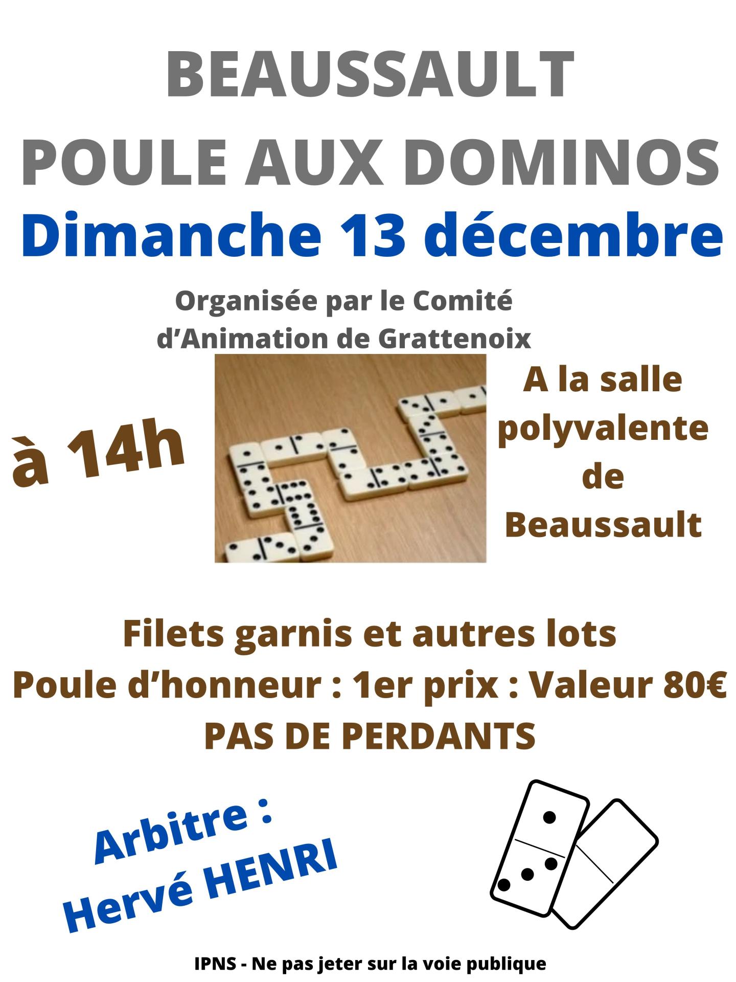 Affiche poule 2026